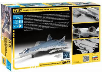 Zvezda Sukhoi Su-57 Maßstab 1:72 7319