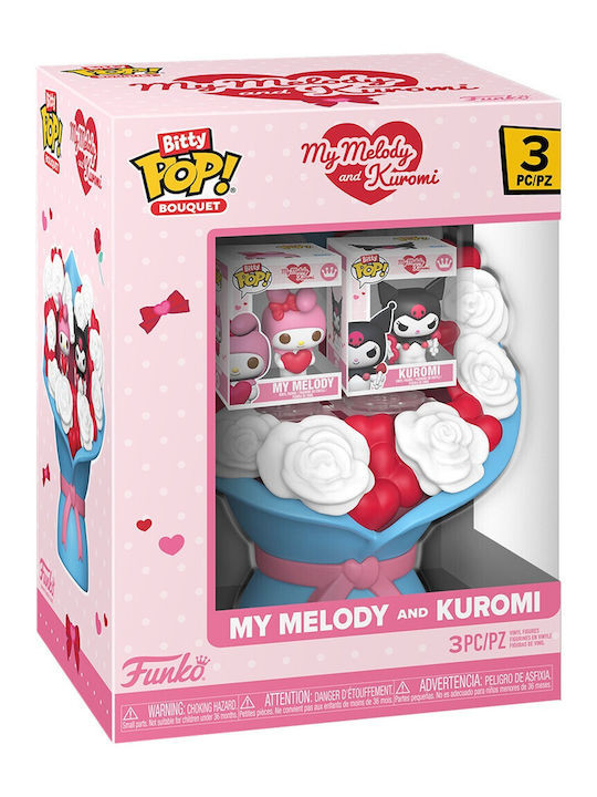 Funko Bitty Pop! Bouquet Animation: My Melody & Kuromi (valentine) 2τμχ Funko Bitty Pop! Bouquet Animation: My Melody & Kuromi (valentine) 2τμχ
