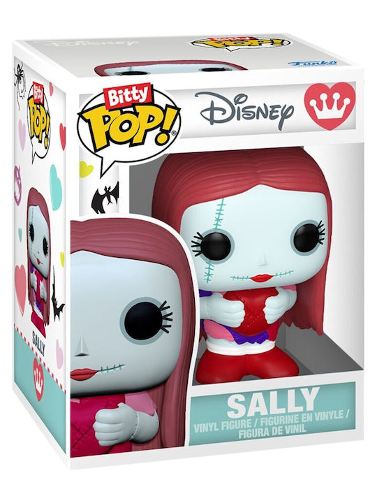 Funko Bitty Pop! Филми: Кошмарът преди Коледа - Sally & Jack Skellington (valentine)