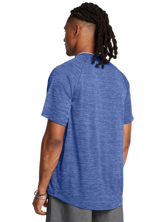 Athletic Short Sleeve T-shirt Blue