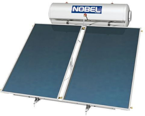 Nobel Încălzitor solar de apă 300lt Inox Dublă acțiune 5.2 m² Selectiv