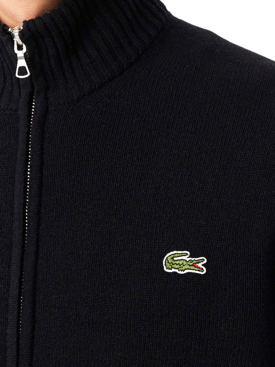 Men's Knitted Black Cardigan