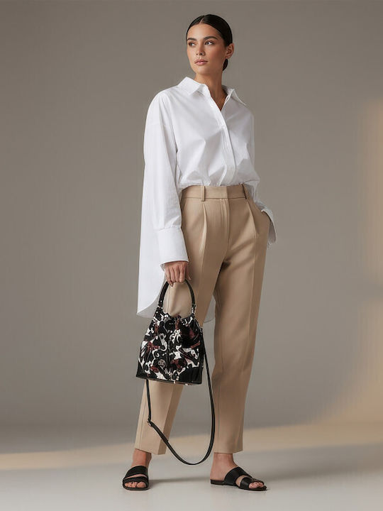 Women's Pouch Shoulder Beige