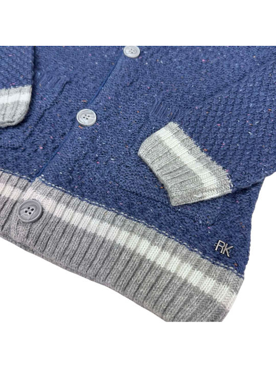 Cardigan pentru copii Tricotat Albastru