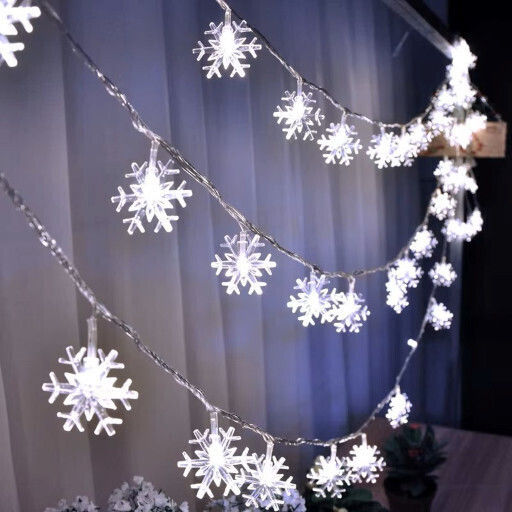 10 Lights LED 1.5m. White Battery in String 1pcs