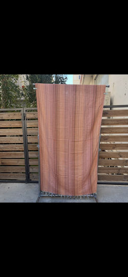 Pestemal Beach Towel Cotton Orange 180x100cm.