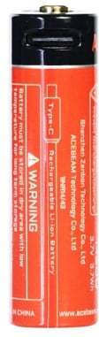 Acebeam Επαναφορτιζόμενη Μπαταρία 14500 Li-ion 1000mAh