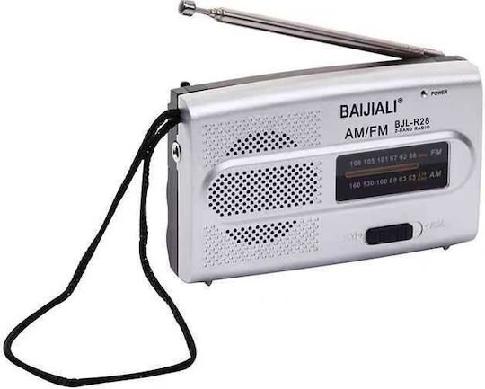 PR-28 Cu baterie Argintiu