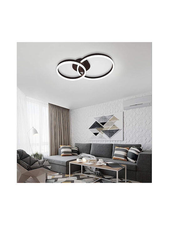 Lightplanet Plafonieră de Tavan Maro cu LED Integrat și Telecomandă