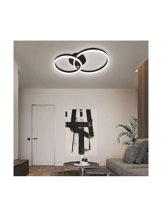 Lightplanet Plafonieră de Tavan Maro cu LED Integrat și Telecomandă