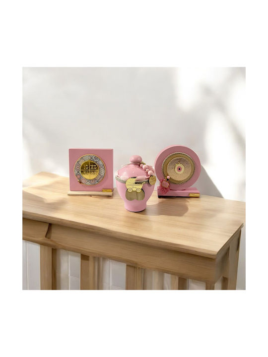 Επιτραπέζιο Γούρι Κωνσταντινάτο από Ξύλο