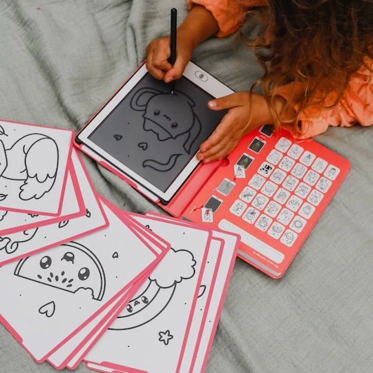 Kidywolf Tablet Drawing Lcd Screen 30 Kawai Cards