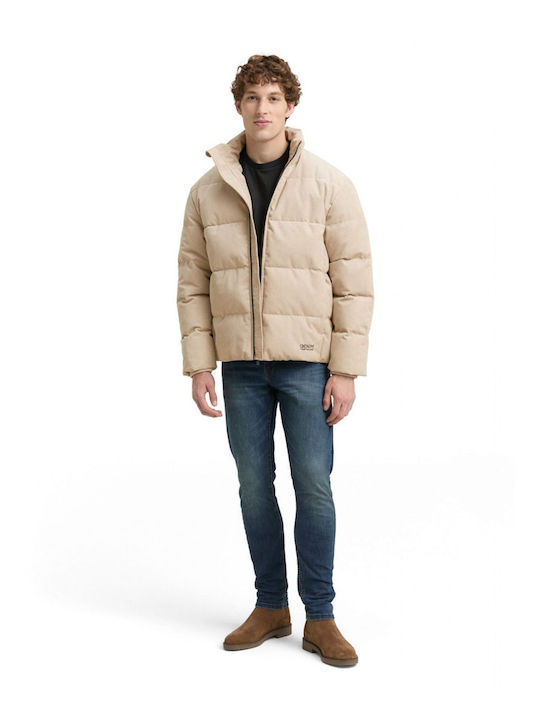 Geacă Puffer de Iarnă Bej Cashew Beige