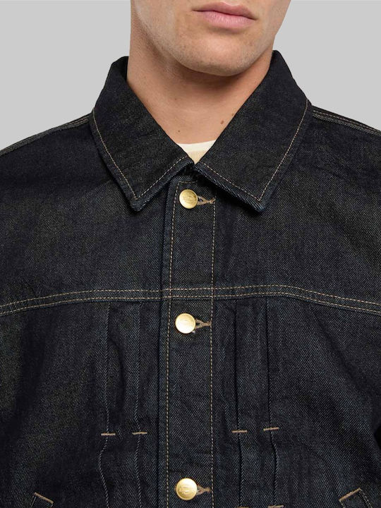 Selvedge Τζιν Μπουφάν Μπλε