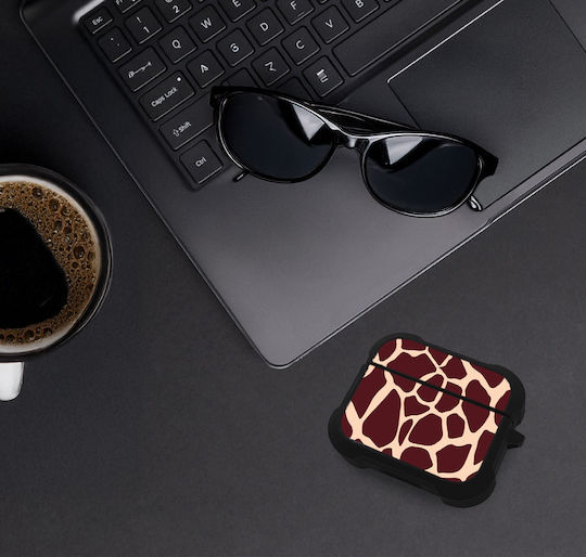 Sonique Animal Print Series Θήκη Σιλικόνης Giraffe 03 για Apple AirPods Pro