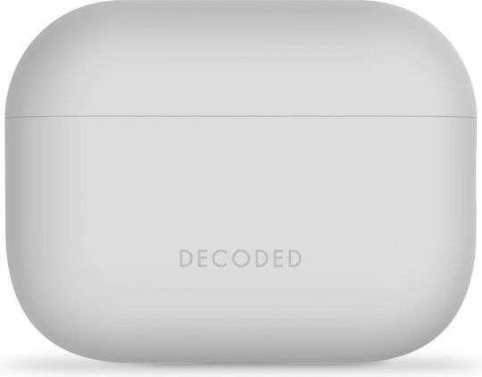 Decoded Aircase Silicone Case in Grey for Apple AirPods Pro 3