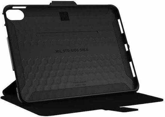 UAG Scout Folio Flip Cover Durable Blacη (Apple iPad 11 & 10.9 (2025/22 - 11/10th gen)) 12339IB14040