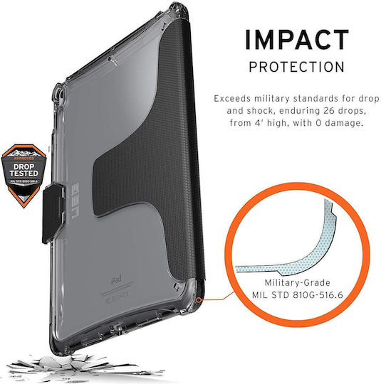 UAG Plyo Back Cover Durable Blacη (Apple iPad 11, iPad 10.9 (2025/22 - 11/10th gen)) 124487B14340