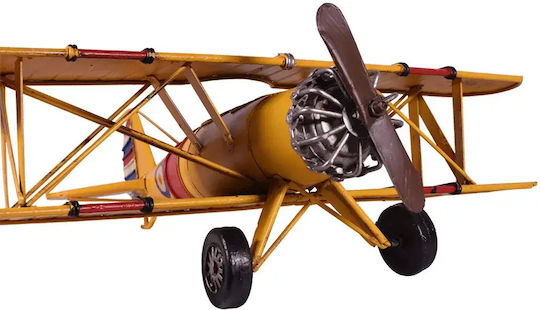 SP Souliotis Vintage Metallic Miniature Airplane 45cm