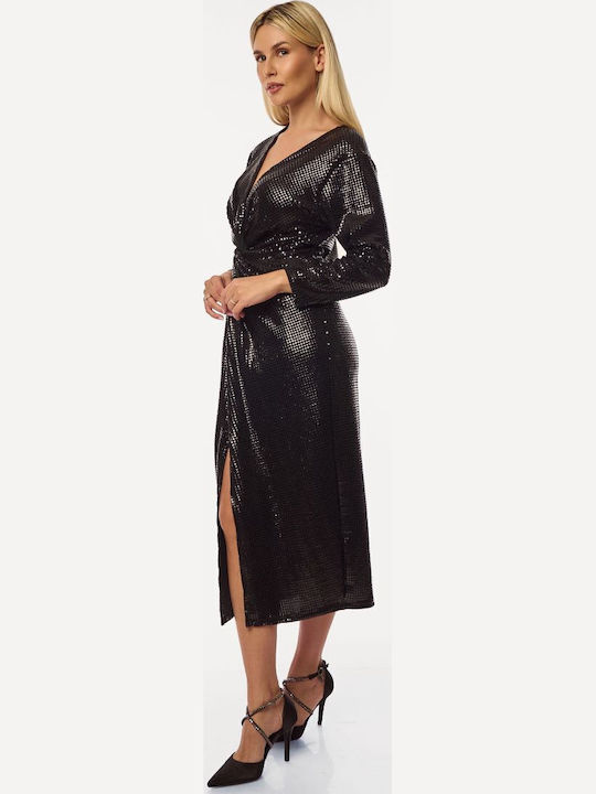 Rochie Maxi De Seară Jupon Neagră
