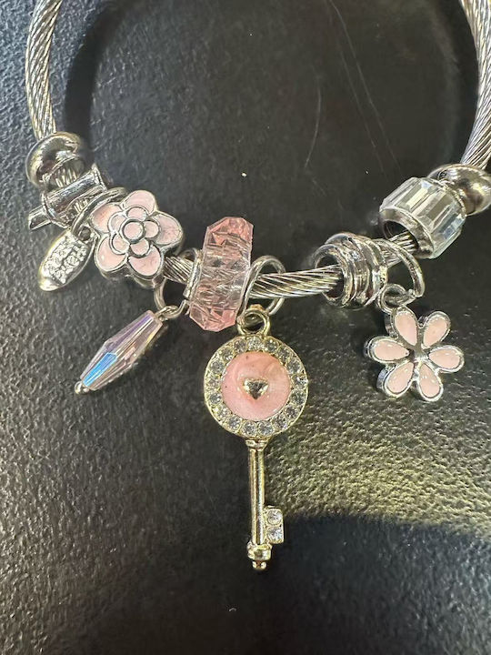 King Women's Bracelet Handcuffs made of Steel