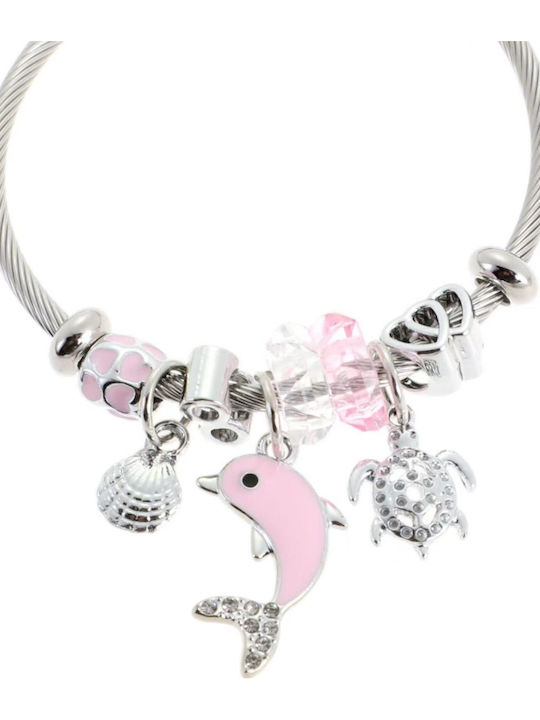 King Women's Bracelet Handcuffs made of Steel