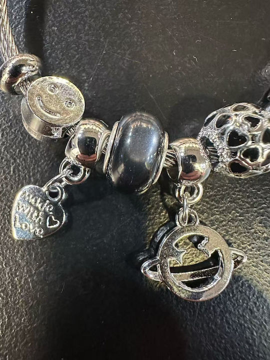 King Women's Bracelet Handcuffs made of Steel
