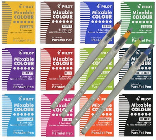 Pilot Parallel Cerneală De Înlocuire Pentru Stilou Verde