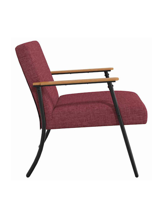Armchair Red 59x75x78cm