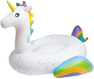 Mondo Saltea Gonflabilă Pentru Plajă Unicorn Albă 37x27cm