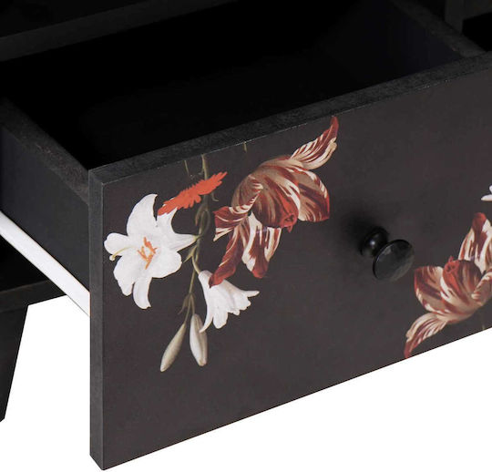 Sideboard made of Solid Wood with Drawers Colorful 100x33.5x46cm