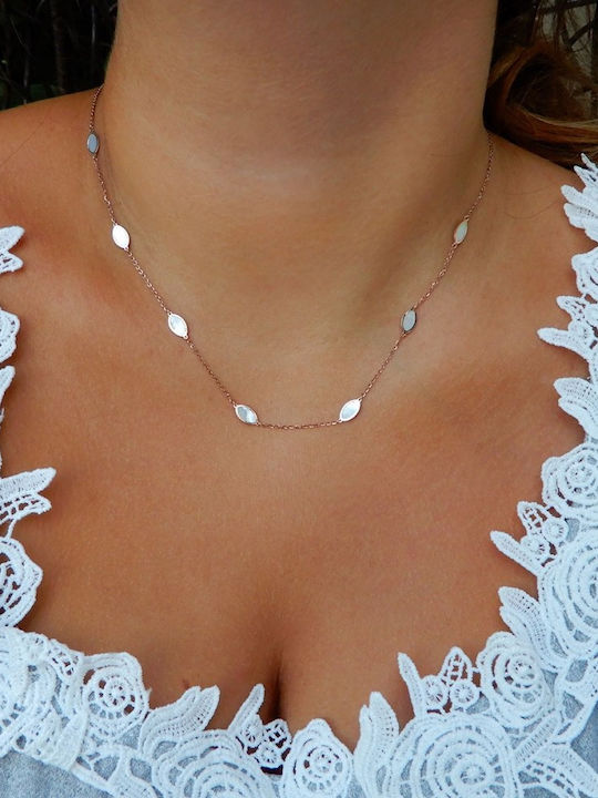 Art d or Set with Necklace & Bracelet from Rose Gold