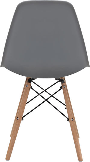 Nova Stühle Speisesaal Grey 1Stück 46x51x80cm