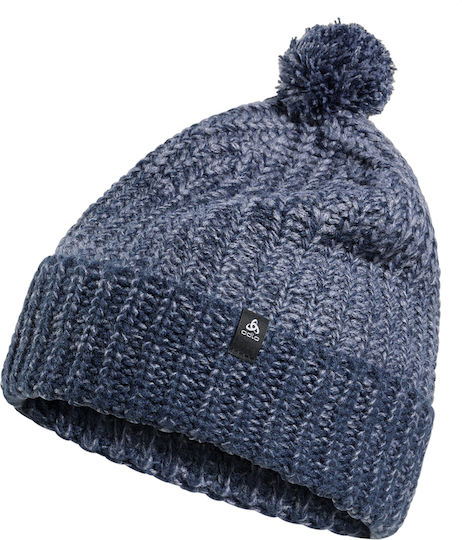Heavy Strick Beanie Unisex Σκούφοι Πλεκτός σε Γκρι χρώμα
