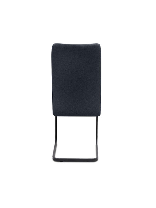 Laura Stühle Speisesaal Anthracite - Black 1Stück 42x58x98cm