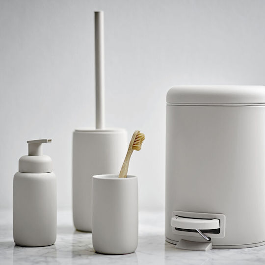 Södahl Keramik Badezimmer Toilettenbürste Weiß