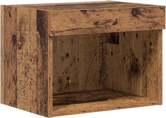 Животно помещение ТВ единица Old Wood с Осветление Д30.5xШ30xВ60бр