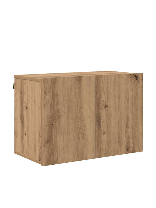 Living Room TV Unit Artisan Oak L40.5xW30xH102cm