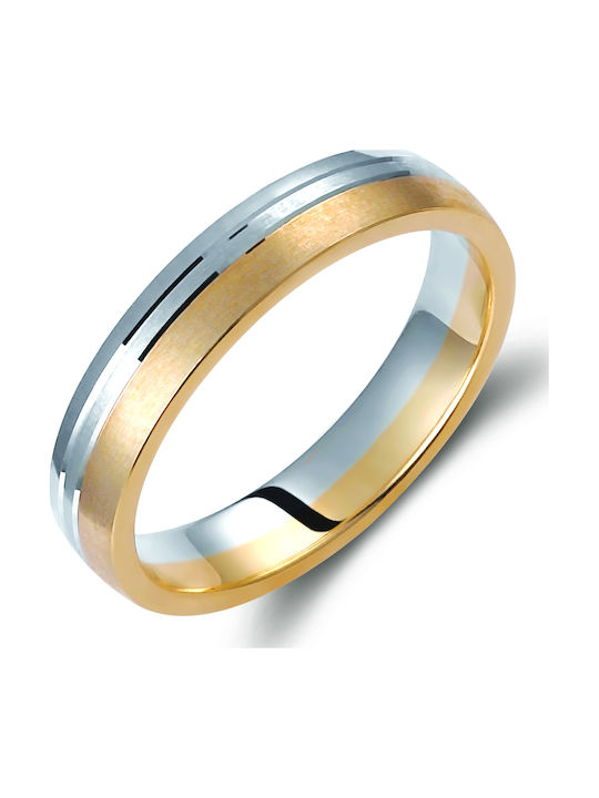 Valauro Wedding Rings Gold 9K – Thickness 4.00mm