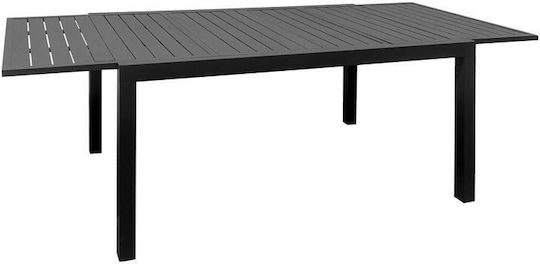 Valerio Τραπεζαρίας Επεκτεινόμενο Γκρι 240x95x75εκ. Valerio Τραπεζαρίας Επεκτεινόμενο Γκρι 240x95x75εκ.