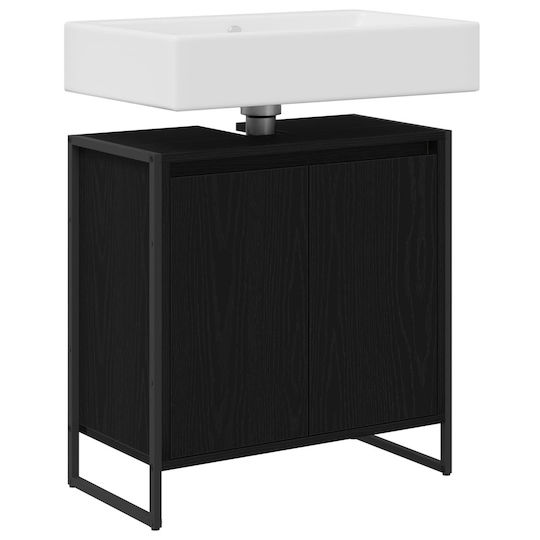 vidaXL Шкаф без Мивка Д60xШ30xВ60см Black Beech