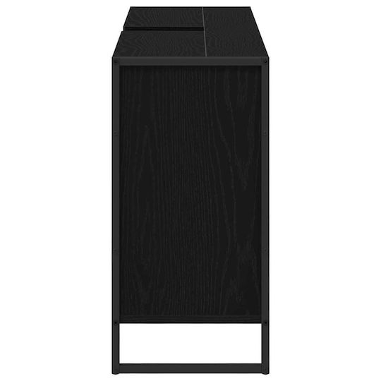 vidaXL Шкаф без Мивка Д60xШ30xВ60см Black Beech