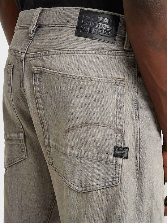 Bend 3d Ανδρικό Παντελόνι Τζιν με Loose Εφαρμογή Grey