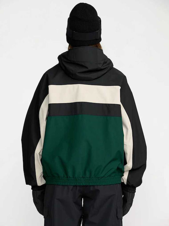 Volcom Dlm H0652605-BGR Γυναικείο Μπουφάν για Σκι & Snowboard Μαύρο