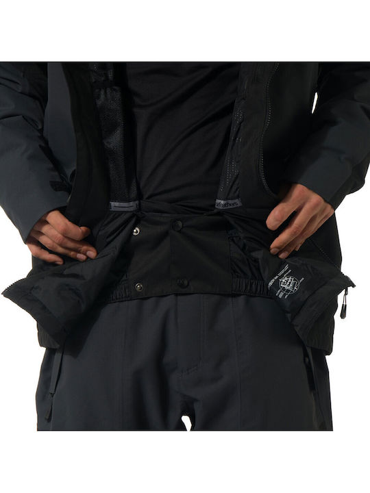 Horsefeathers OM326A Männer Jacke aus für Ski & Snowboard Schwarz