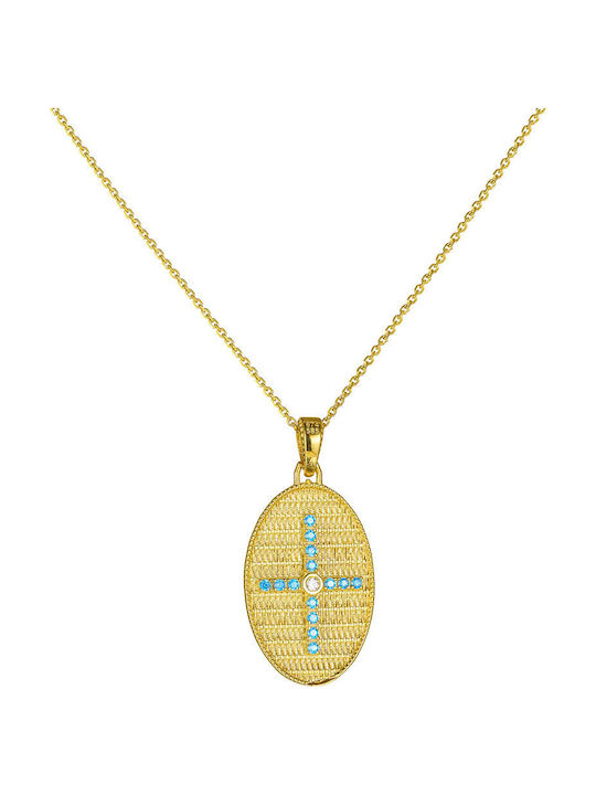 Ioannis Κόσμημα Μενταγιόν Χρυσό 14K