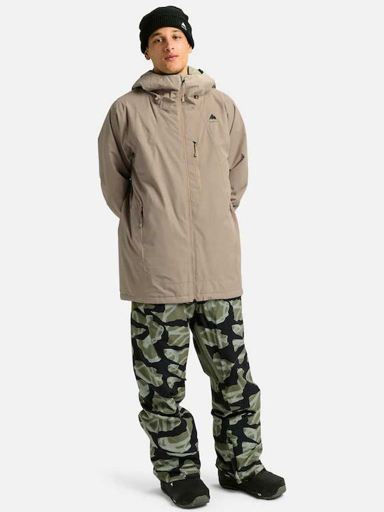 Burton 2l Insulated 3025310AAH2 Ανδρικό Μπουφάν για Σκι & Snowboard Καφέ