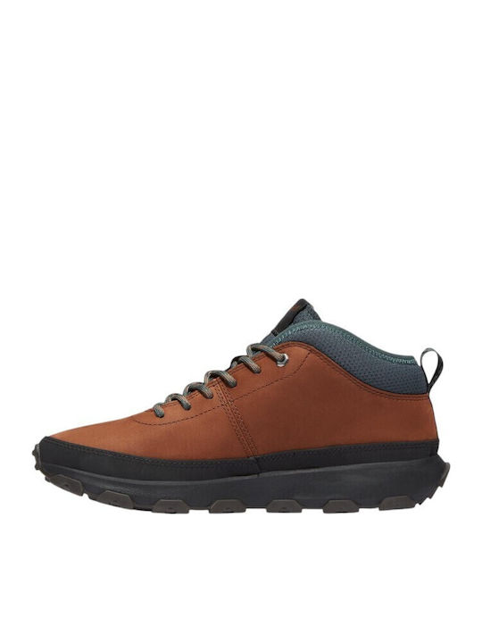 Winsor Trail Mid Lace Leather Brown Men's Boots