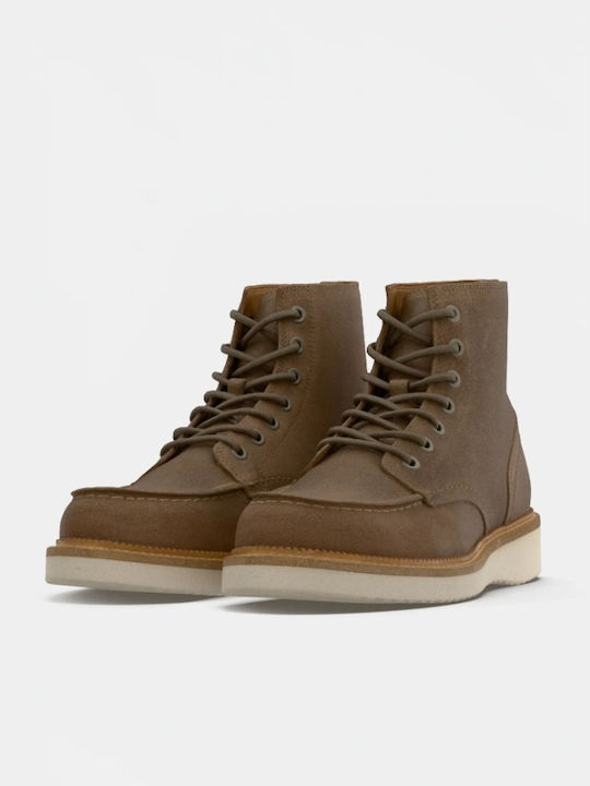 Suede Black Men's Boots
