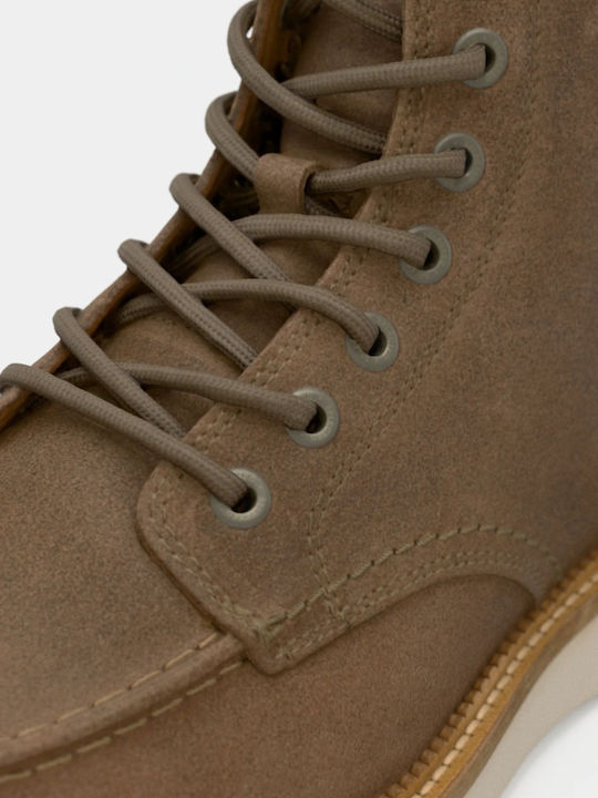 Suede Black Men's Boots